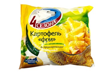 4 сезона Картофель фри 900г Россия
